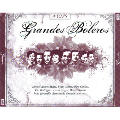 Grandes Boleros  - 4 CDS - 