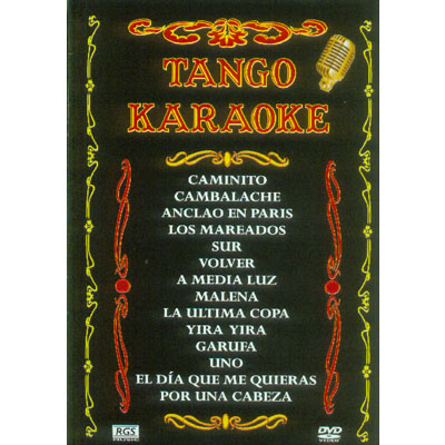 Tango Karaoke DVD