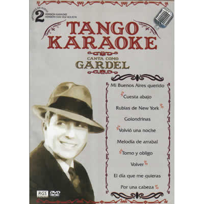 Tango Karaoke / Canta como Gardel - DVD